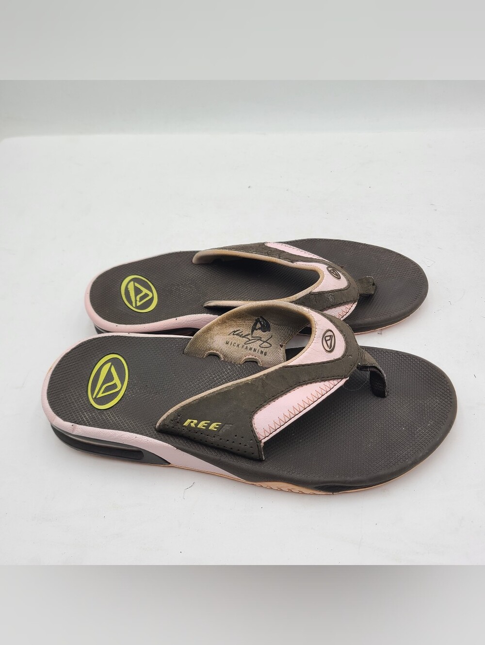 B52 Reef Womens Sz 8 Fanning Flip Flops Thong Sandals